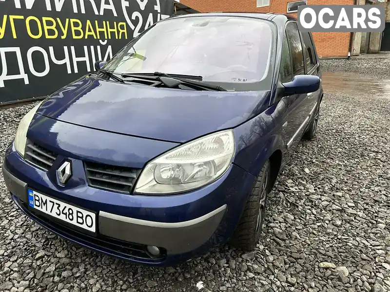 Мінівен Renault Scenic 2004 2 л. Ручна / Механіка обл. Сумська, Ромни - Фото 1/9