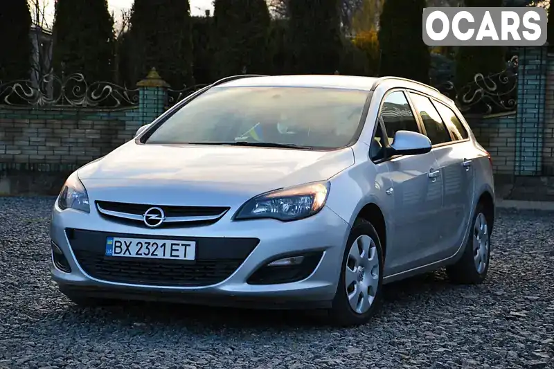 Універсал Opel Astra 2014 1.6 л. Ручна / Механіка обл. Хмельницька, Хмельницький - Фото 1/11