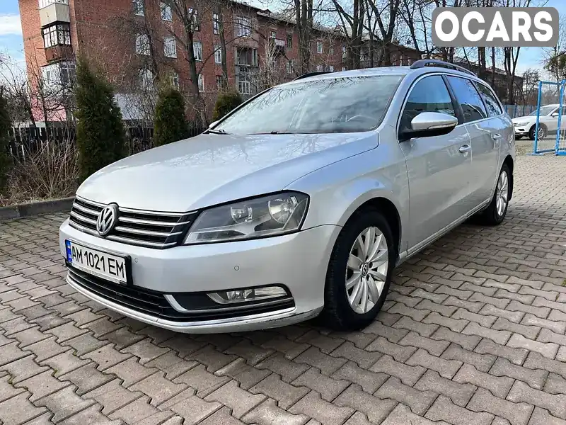 Універсал Volkswagen Passat 2013 1.97 л. Автомат обл. Житомирська, Житомир - Фото 1/21