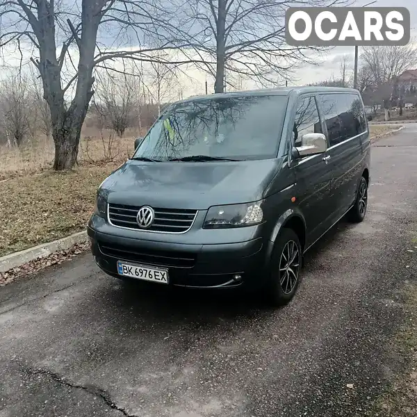 Минивэн Volkswagen Transporter 2008 2.46 л. Автомат обл. Ровенская, Ровно - Фото 1/21