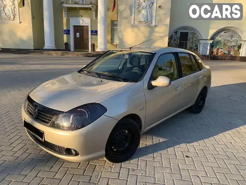 Седан Renault Symbol 2010 1.4 л. Ручна / Механіка обл. Запорізька, Запоріжжя - Фото 1/21