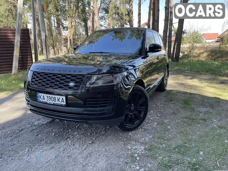 Внедорожник / Кроссовер Land Rover Range Rover 2018 4.37 л. Автомат обл. Киевская, Киев - Фото 1/21