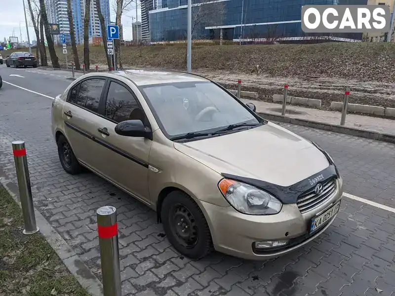 Седан Hyundai Accent 2009 1.4 л. Ручная / Механика обл. Киевская, Киев - Фото 1/11