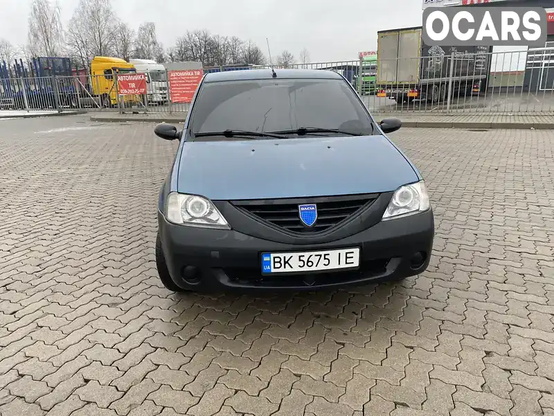 Седан Dacia Logan 2008 1.39 л. Ручна / Механіка обл. Рівненська, Сарни - Фото 1/19