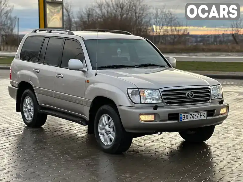 Внедорожник / Кроссовер Toyota Land Cruiser 2004 4.16 л. Автомат обл. Хмельницкая, Хмельницкий - Фото 1/21