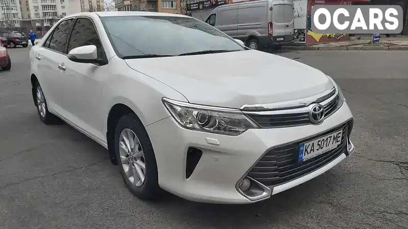 Седан Toyota Camry 2015 2.49 л. Автомат обл. Київська, Київ - Фото 1/21