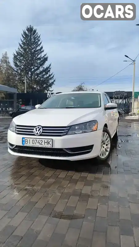 Седан Volkswagen Passat 2012 2.5 л. Автомат обл. Полтавська, Лубни - Фото 1/21