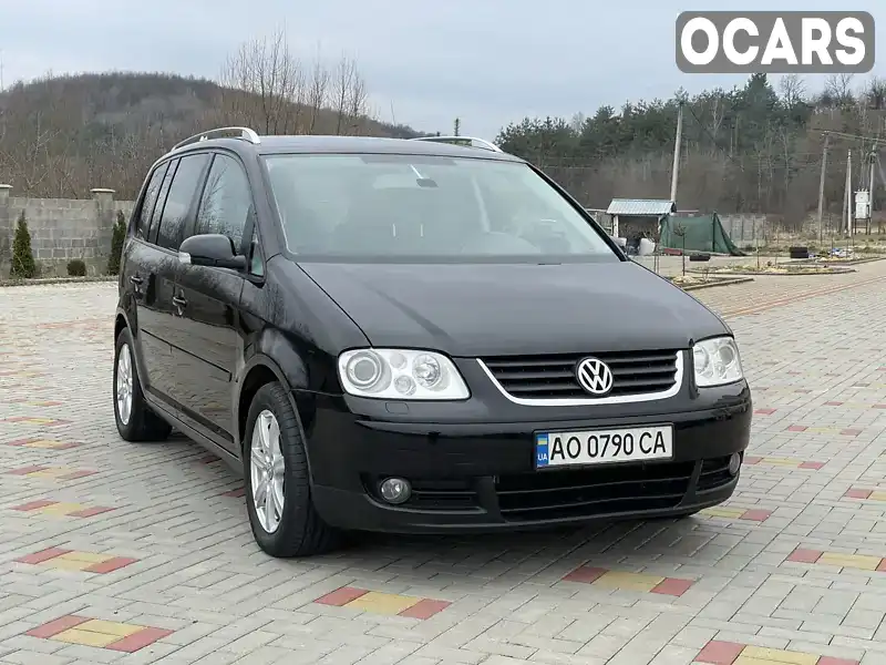 Мінівен Volkswagen Touran 2006 1.97 л. Ручна / Механіка обл. Закарпатська, Іршава - Фото 1/17