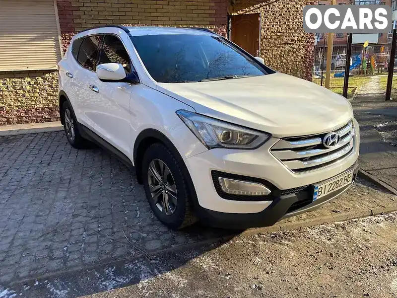 Внедорожник / Кроссовер Hyundai Santa FE 2014 2.2 л. Автомат обл. Полтавская, Полтава - Фото 1/9