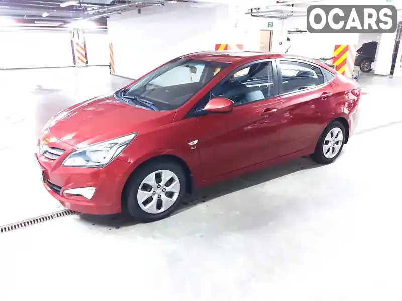 Седан Hyundai Solaris 2016 1.6 л. Автомат обл. Киевская, Киев - Фото 1/21