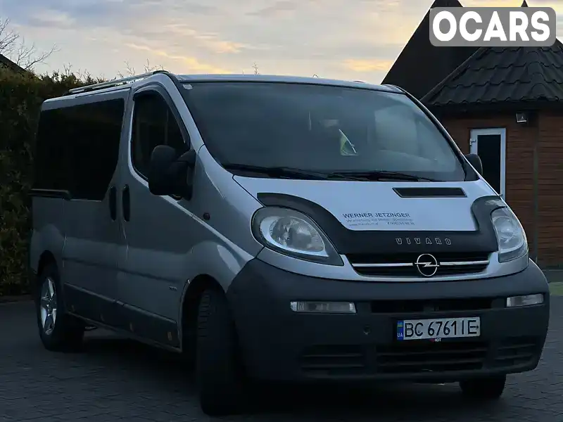 Мінівен Opel Vivaro 2003 1.9 л. Ручна / Механіка обл. Львівська, Стрий - Фото 1/21