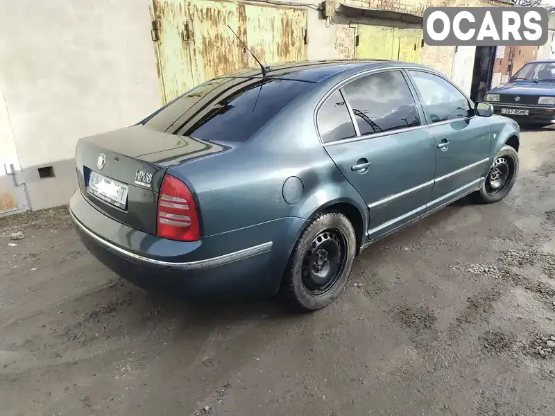 Лифтбек Skoda Superb 2006 1.97 л. Ручная / Механика обл. Черкасская, Черкассы - Фото 1/18