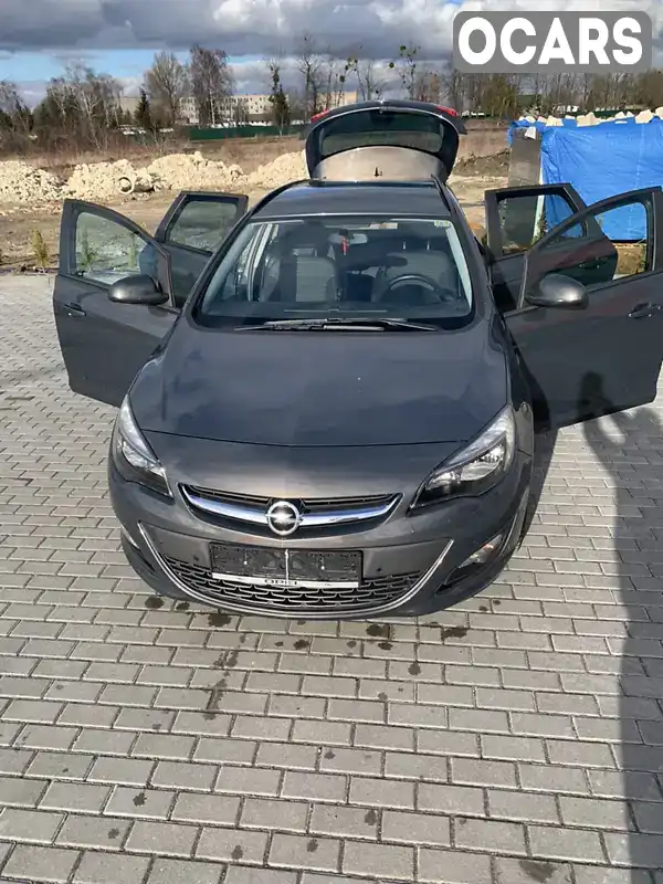 Универсал Opel Astra 2014 1.69 л. Ручная / Механика обл. Львовская, Золочев - Фото 1/8