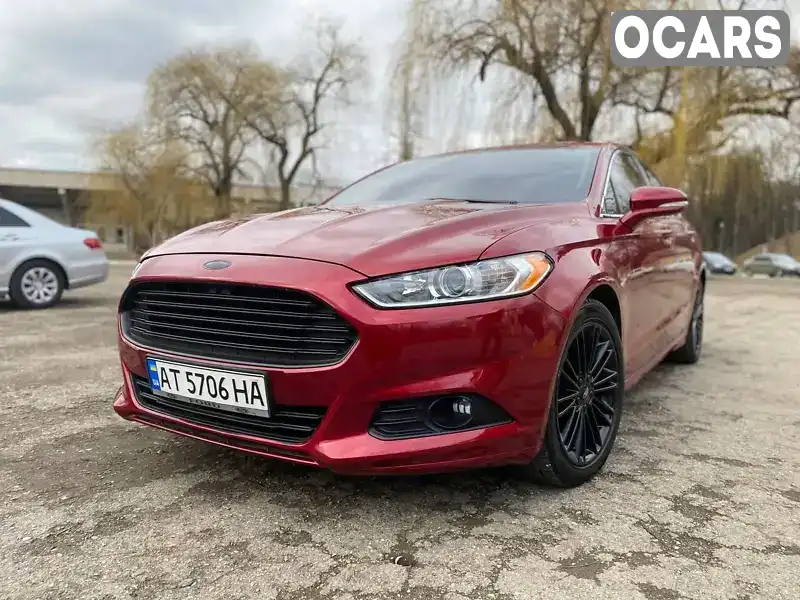 Седан Ford Fusion 2015 2 л. Автомат обл. Ивано-Франковская, Ивано-Франковск - Фото 1/21