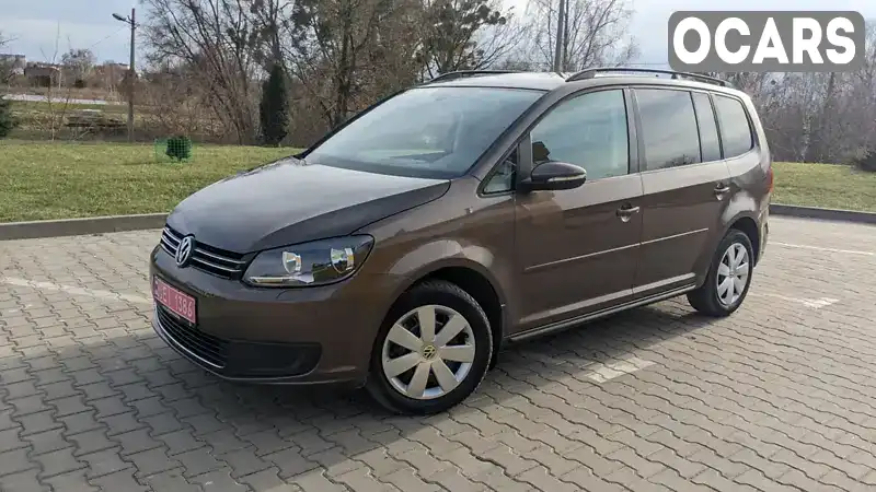 Микровэн Volkswagen Touran 2012 1.6 л. Автомат обл. Ровенская, Дубно - Фото 1/21