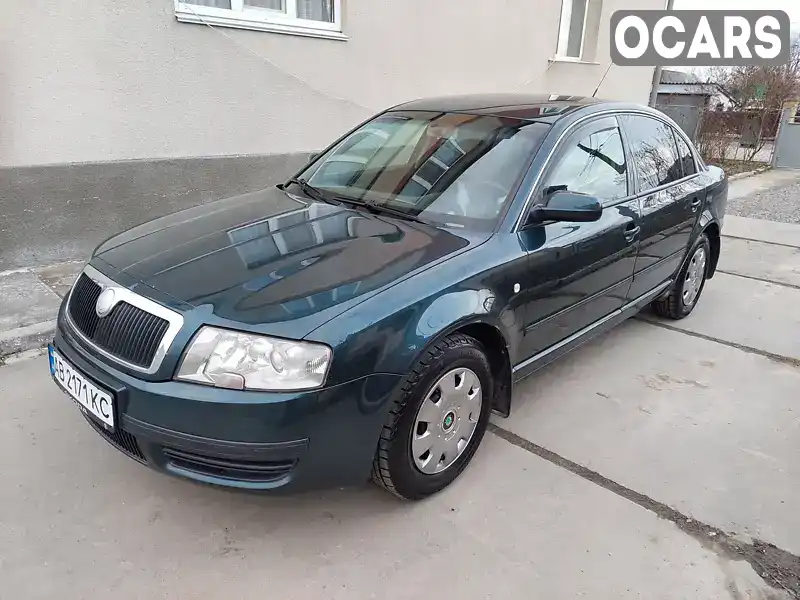 Лифтбек Skoda Superb 2004 1.9 л. Ручная / Механика обл. Винницкая, Тульчин - Фото 1/11