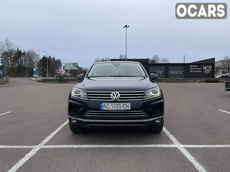 Внедорожник / Кроссовер Volkswagen Touareg 2015 2.97 л. Автомат обл. Волынская, Ковель - Фото 1/21