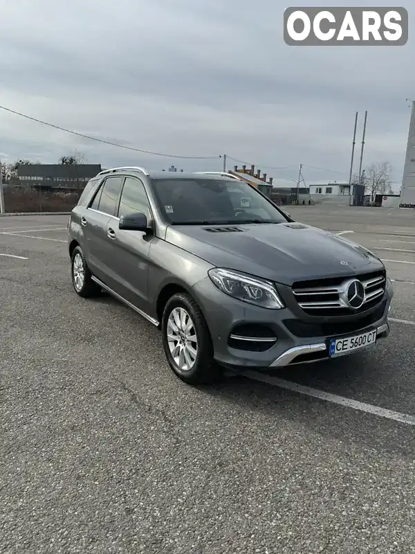 Внедорожник / Кроссовер Mercedes-Benz GLE-Class 2017 2.99 л. Автомат обл. Черновицкая, Черновцы - Фото 1/21