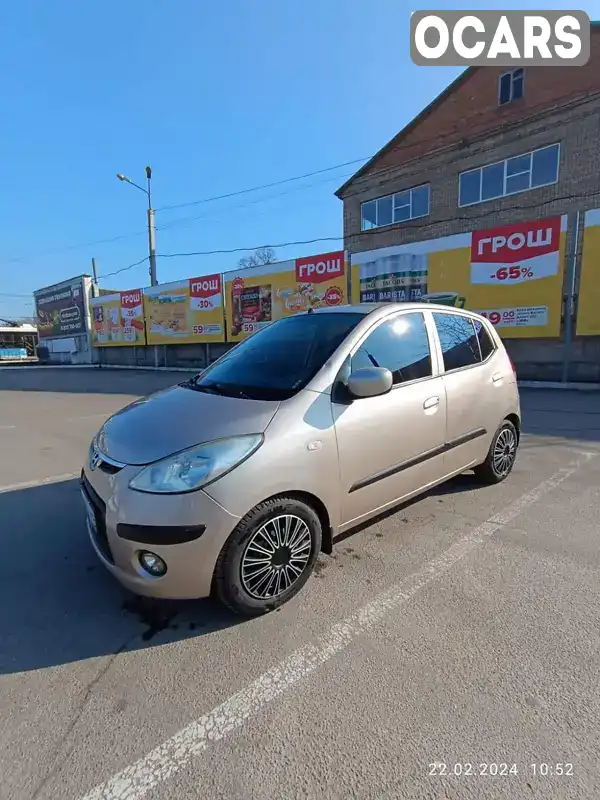 Хетчбек Hyundai i10 2008 1.09 л. Автомат обл. Вінницька, Вінниця - Фото 1/15