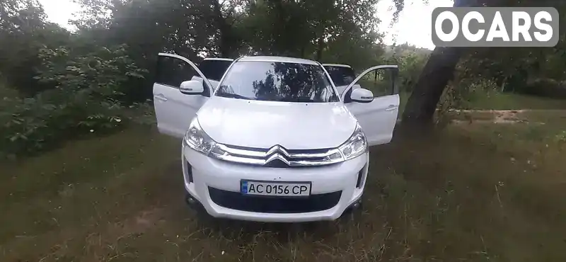 Внедорожник / Кроссовер Citroen C4 Aircross 2015 1.56 л. Ручная / Механика обл. Волынская, Нововолынск - Фото 1/21