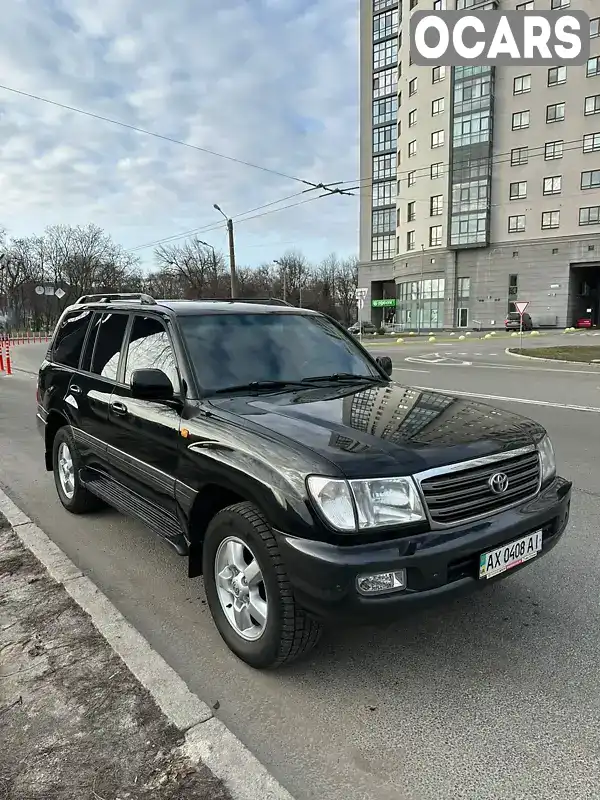 Позашляховик / Кросовер Toyota Land Cruiser 2003 4.66 л. Автомат обл. Харківська, Харків - Фото 1/21