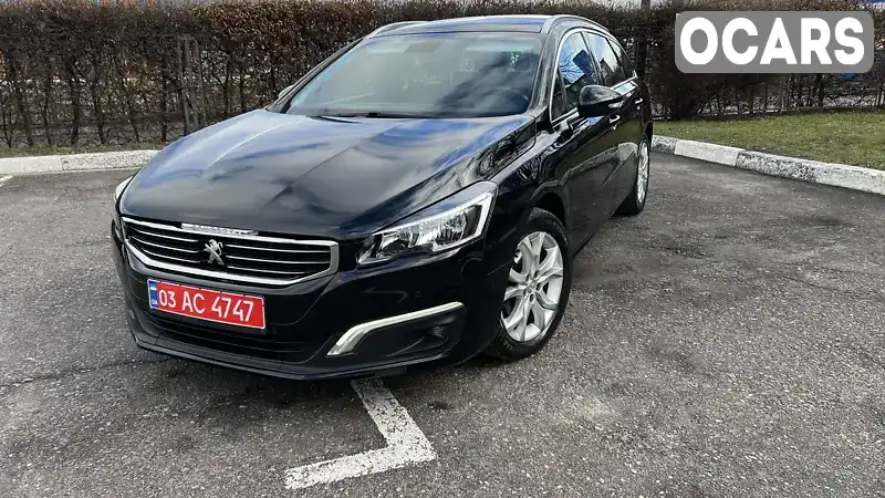 Универсал Peugeot 508 2014 1.6 л. Автомат обл. Волынская, Луцк - Фото 1/21