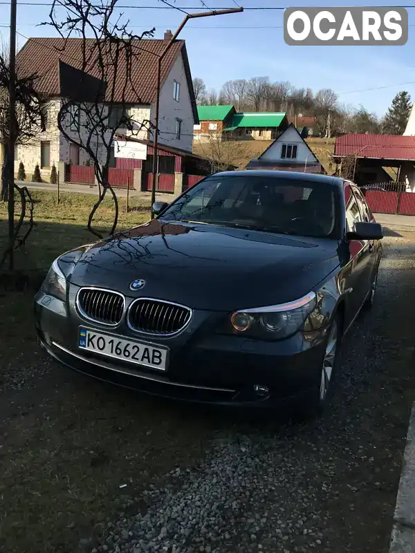 Седан BMW 5 Series 2008 2 л. Автомат обл. Закарпатська, Тячів - Фото 1/21