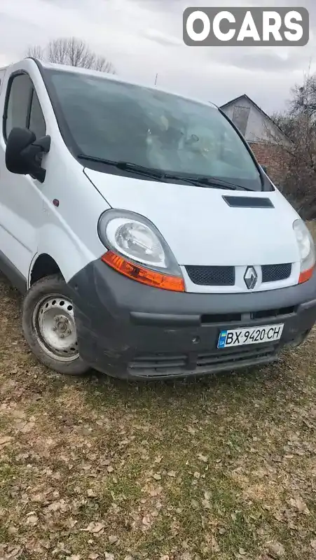 Мінівен Renault Trafic 2006 1.87 л. Ручна / Механіка обл. Хмельницька, Білогір'я - Фото 1/9