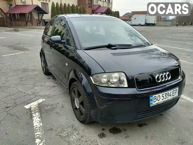 Хэтчбек Audi A2 2003 1.4 л. Ручная / Механика обл. Тернопольская, Тернополь - Фото 1/21