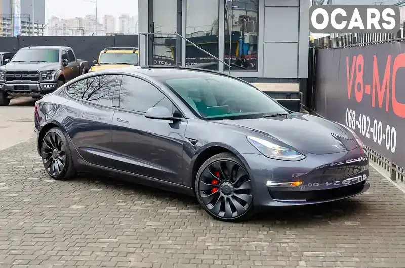 Седан Tesla Model 3 2022 null_content л. Автомат обл. Киевская, Киев - Фото 1/21