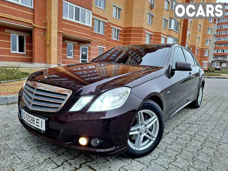 Седан Mercedes-Benz E-Class 2010 2.14 л. Автомат обл. Тернопольская, Тернополь - Фото 1/21