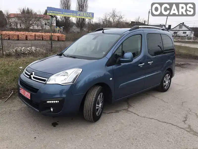 Мінівен Citroen Berlingo 2016 1.6 л. Робот обл. Рівненська, Дубно - Фото 1/21