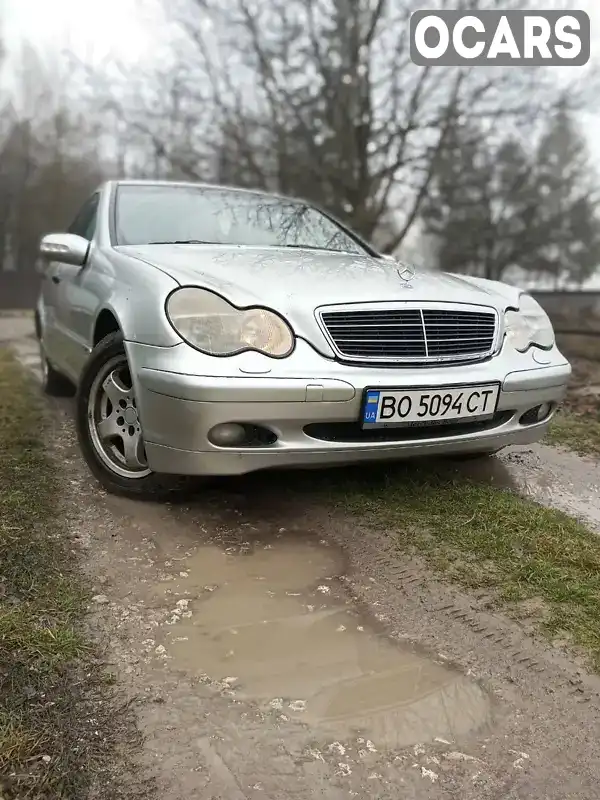 Седан Mercedes-Benz C-Class 2001 2.15 л. Ручна / Механіка обл. Тернопільська, Борщів - Фото 1/15