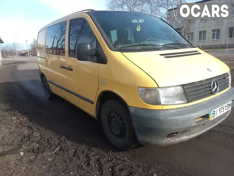 Минивэн Mercedes-Benz Vito 2002 2.15 л. обл. Полтавская, Карловка - Фото 1/9