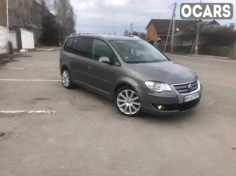 Минивэн Volkswagen Touran 2009 1.39 л. Ручная / Механика обл. Кировоградская, Кропивницкий (Кировоград) - Фото 1/12