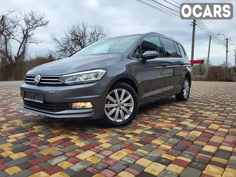 Микровэн Volkswagen Touran 2017 1.98 л. Автомат обл. Закарпатская, Виноградов - Фото 1/21