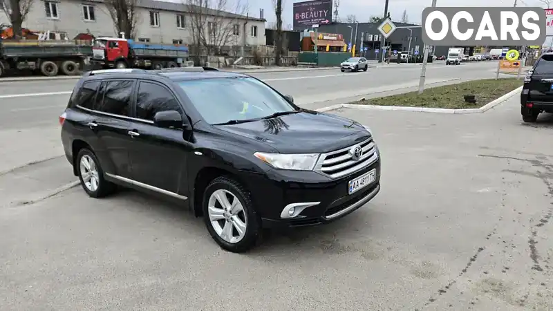 Позашляховик / Кросовер Toyota Highlander 2012 3.46 л. Автомат обл. Київська, Київ - Фото 1/21