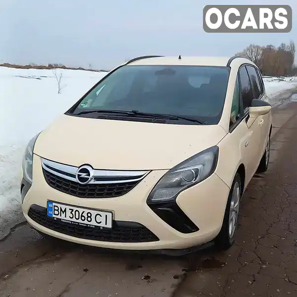 Мінівен Opel Zafira 2014 1.95 л. Автомат обл. Сумська, Глухів - Фото 1/11