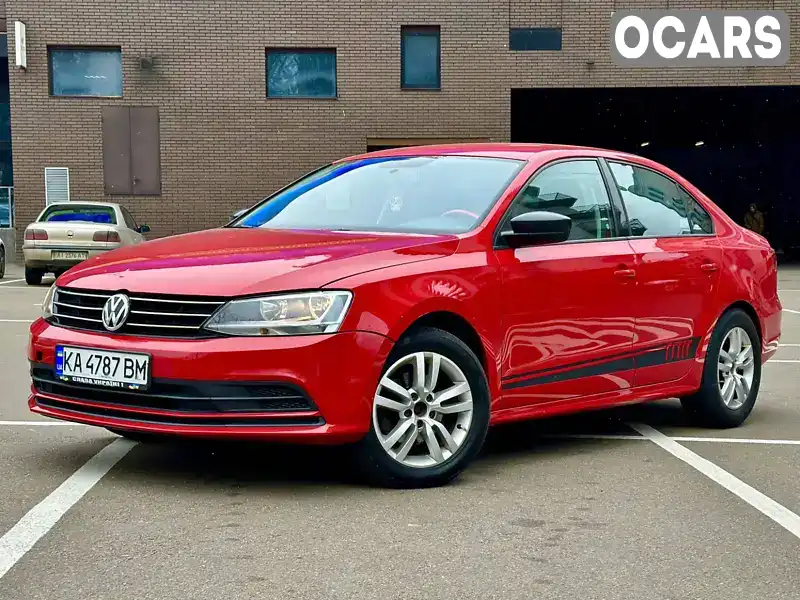 Седан Volkswagen Jetta 2015 1.8 л. Автомат обл. Киевская, Киев - Фото 1/7