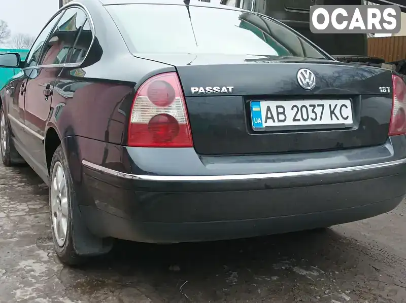 Седан Volkswagen Passat 2003 1.78 л. Ручна / Механіка обл. Вінницька, Хмільник - Фото 1/19