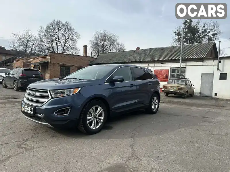 Позашляховик / Кросовер Ford Edge 2018 3.5 л. Автомат обл. Полтавська, Полтава - Фото 1/10