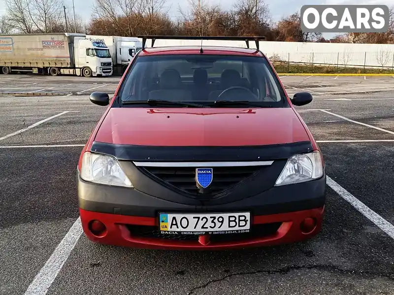 Седан Dacia Logan 2008 1.6 л. Ручна / Механіка обл. Закарпатська, Ужгород - Фото 1/16