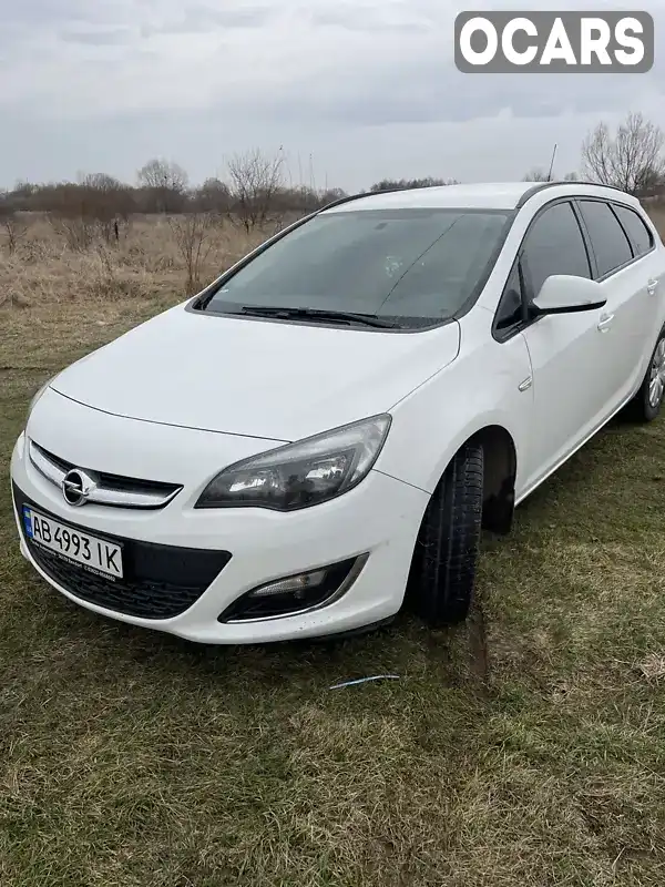 Универсал Opel Astra 2013 1.69 л. Ручная / Механика обл. Винницкая, Винница - Фото 1/21