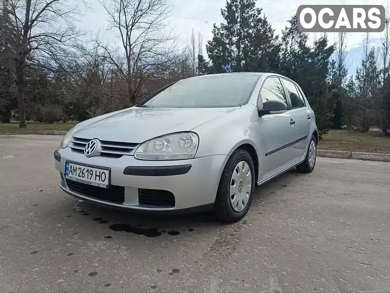 Хэтчбек Volkswagen Golf 2006 1.6 л. Ручная / Механика обл. Донецкая, Славянск - Фото 1/12