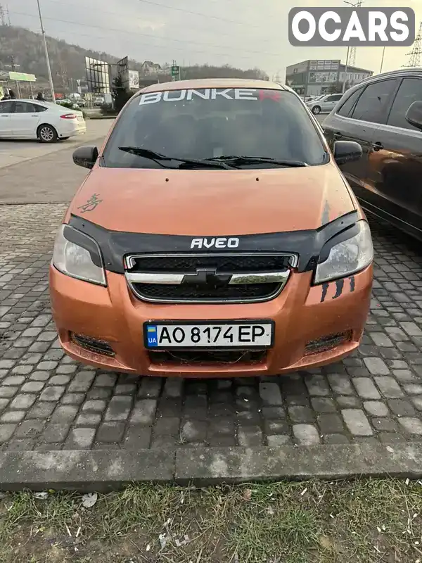 Седан Chevrolet Aveo 2006 null_content л. Ручная / Механика обл. Закарпатская, Ужгород - Фото 1/10