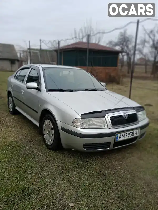 Лифтбек Skoda Octavia 2004 1.6 л. Ручная / Механика обл. Житомирская, Житомир - Фото 1/21