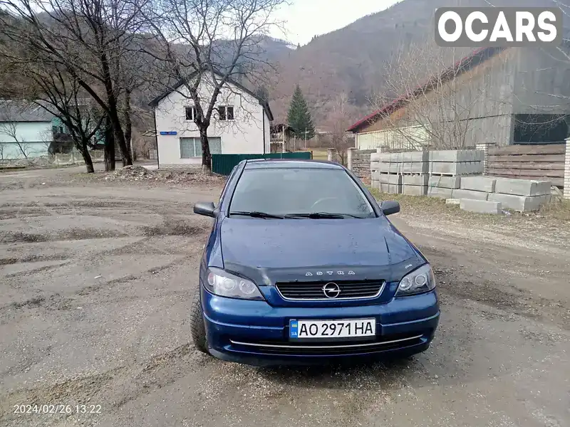 Седан Opel Astra 2005 1.4 л. Ручная / Механика обл. Закарпатская, Рахов - Фото 1/10