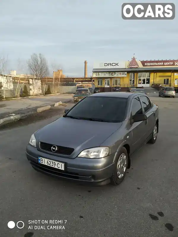 Седан Opel Astra 2007 1.6 л. Ручная / Механика обл. Полтавская, Полтава - Фото 1/9