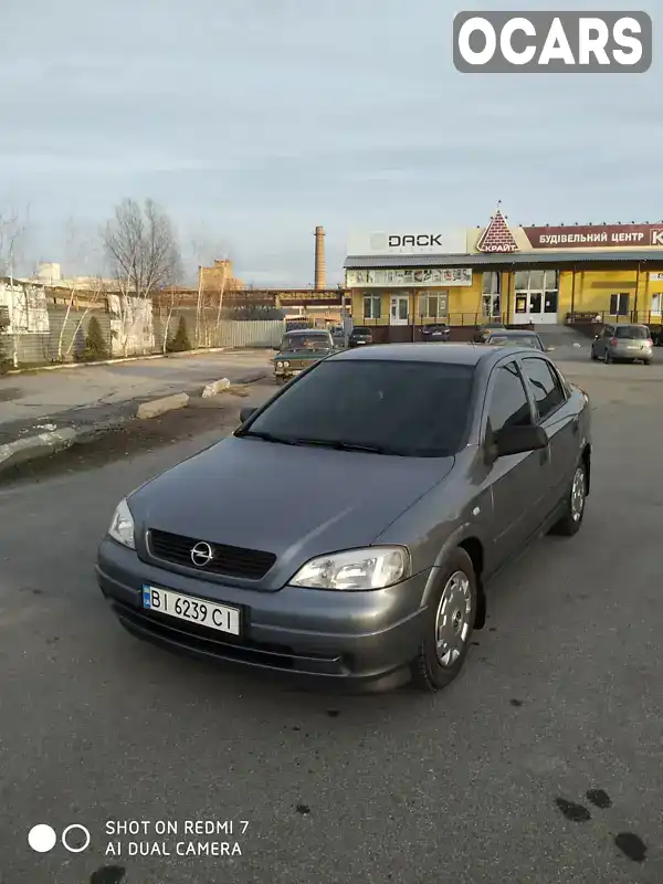 Седан Opel Astra 2007 1.6 л. Ручна / Механіка обл. Полтавська, Полтава - Фото 1/9