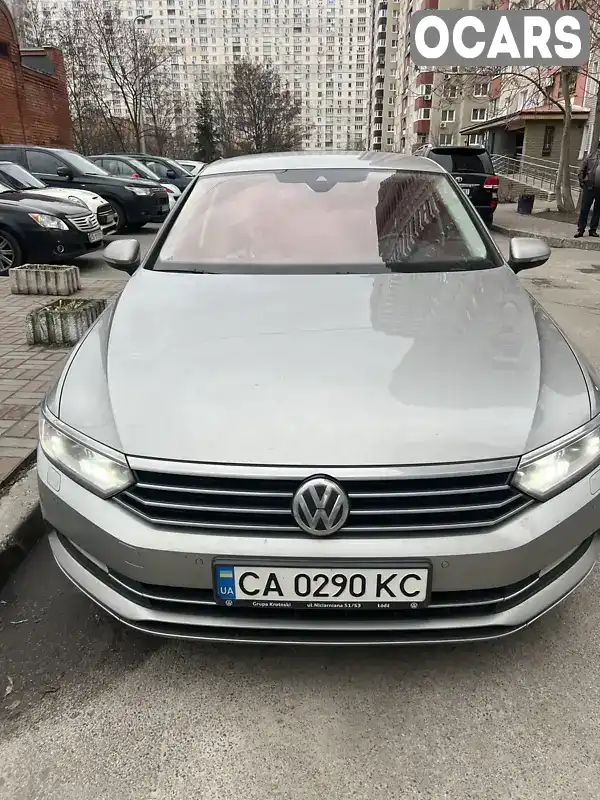 Седан Volkswagen Passat 2016 1.97 л. Типтроник обл. Черкасская, Черкассы - Фото 1/7